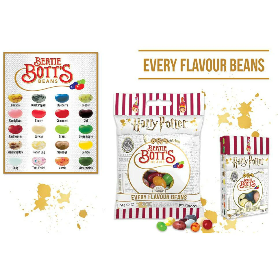 Jelly Belly Beans Harry Potter Bertie Bott's Sachet - Image 3